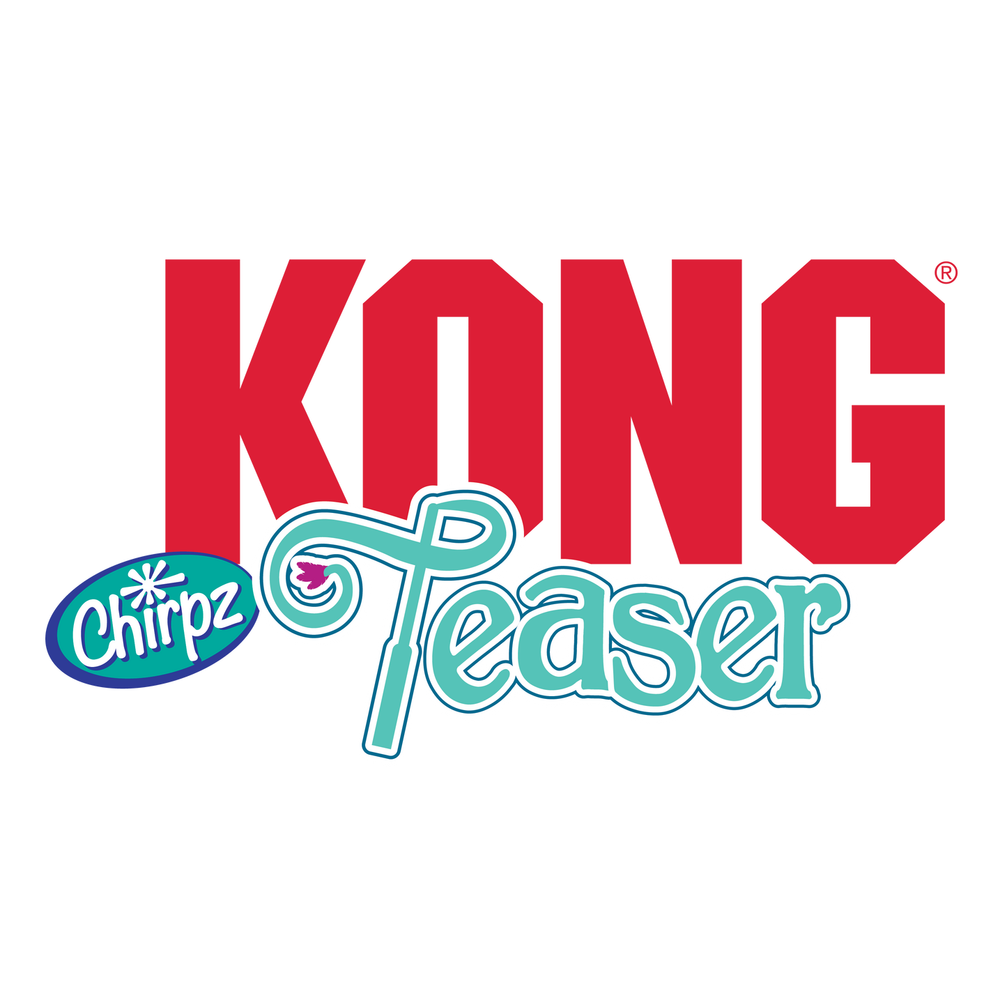 KONG Teaser Chirpz Chick Interactive Cat Toy