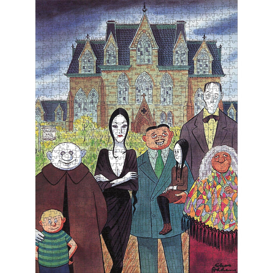 The Addams Family 1000 Piece Jigsaw Puzzle Pomegranate