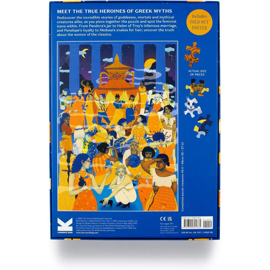 The Real Women of Greek Myths 1000 Piece Jigsaw Puzzle Laurence King