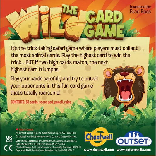 The Wild Card Game - Trick-Taking Safari Game - Outset