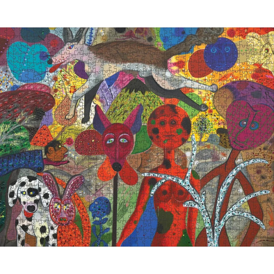 Triumph of the Round Heads 1000 Piece Jigsaw Puzzle Pomegranate