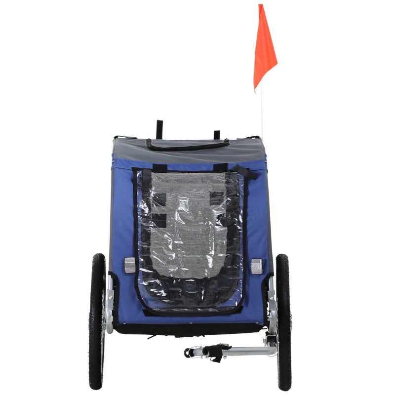 Bike Trailer Cargo Cart for Dogs and Pets - Purrfect Pet Kingdom