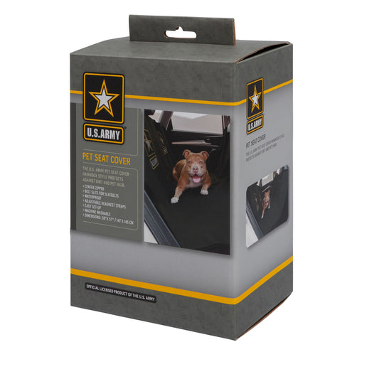 Us Army Car Seat Pet Hammock Cover Dark Camo Dog Travel Pet - detail view