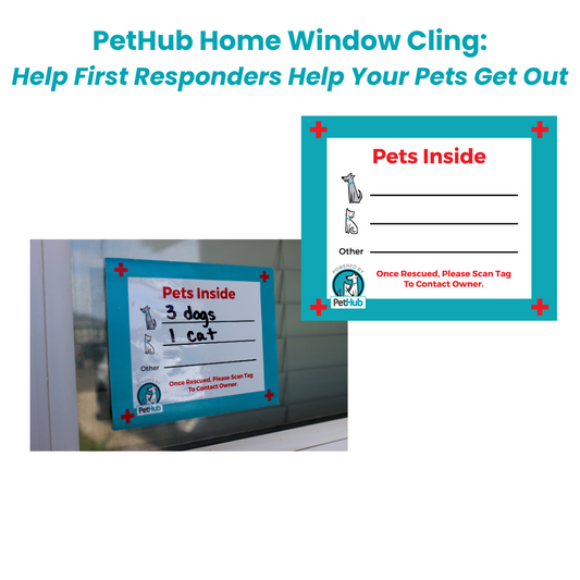 PetHub Pet Safety Home Decal â Emergency Pets Inside Alert