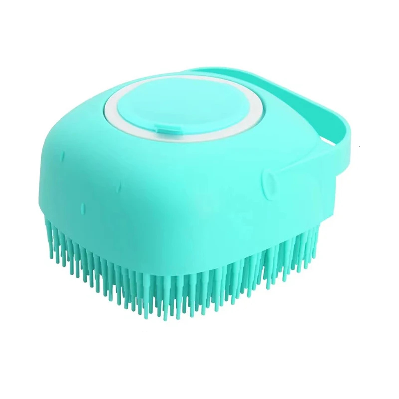 2 - in - 1 Pet Bath Brush – Soft Silicone Dog Cat Grooming & Massage Comb - WTN Essentials