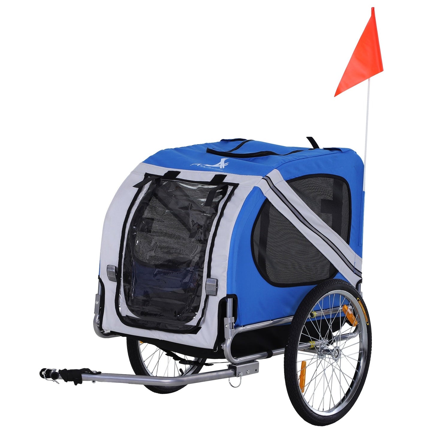 Bike Trailer Cargo Cart for Dogs and Pets - Purrfect Pet Kingdom