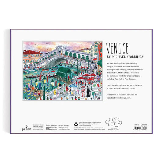 Venice 1500 Piece Jigsaw Puzzle Galison
