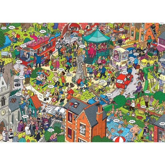 What Could Go Wrong? 500 Piece Jigsaw Puzzle Eurographics