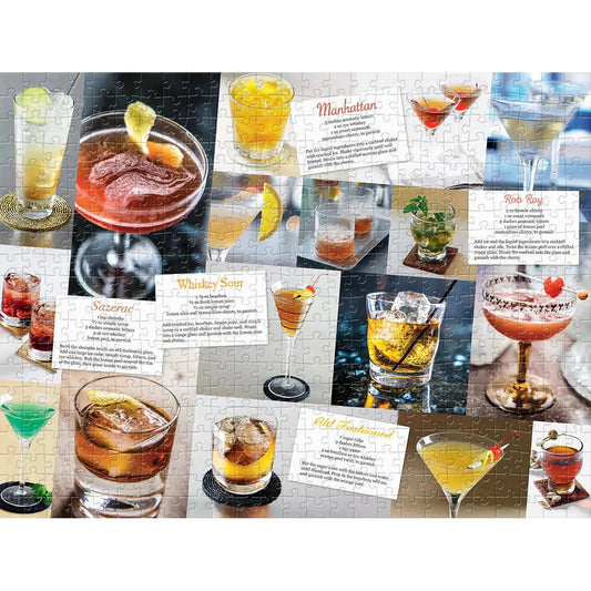 Whiskey Lovers 500 Piece Jigsaw Puzzle Parragon