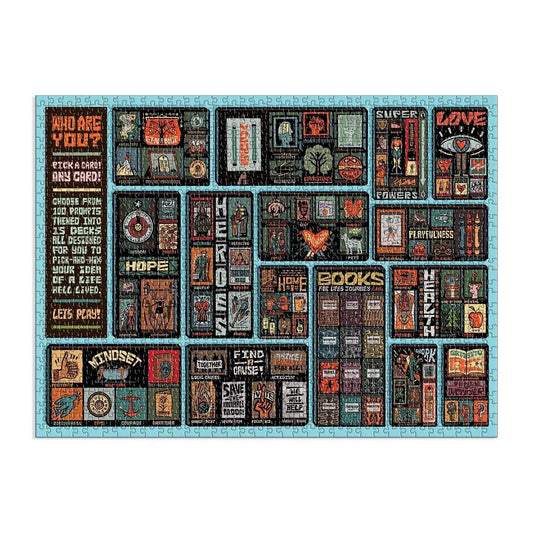 Who Are You? 1000 Piece Jigsaw Puzzle Galison