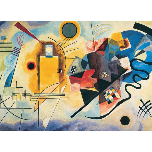 Yellow-Red-Blue by Wassily Kandinsky 1000 Piece Jigsaw Puzzle Eurographics