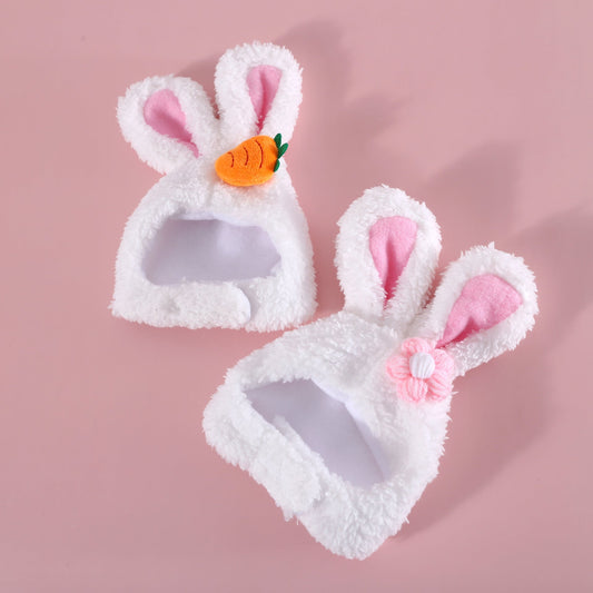 Plush Cartoon Rabbit Ears Cute Pet Headwear