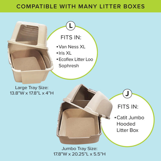 Disposable Cat Litter Box Eco-Friendly Recycled Cardboard