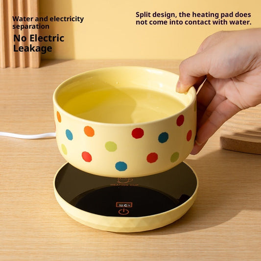 Cat Bowl Ceramic Heating Constant Temperature Cat Water Bowl