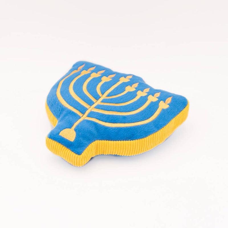 Hanukkah Squeakie Menorah Holiday Dog Toy