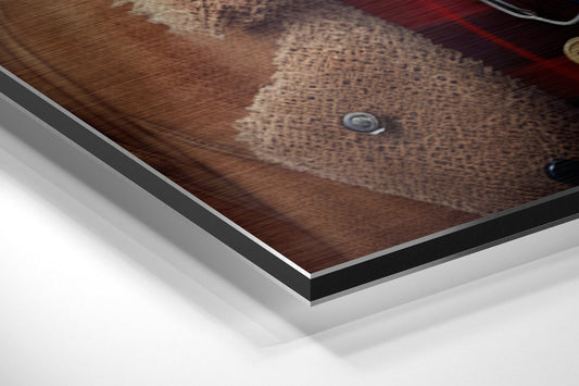 Mr. Dog Brushed Aluminum Dibond Wall Art