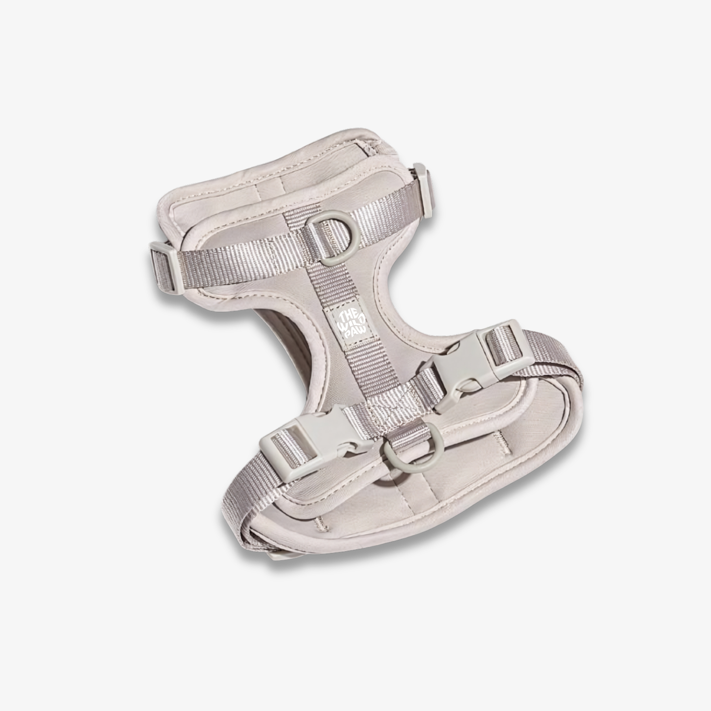 Stylish adjustable dog harness by The Wild Paw designed for comfort and safety