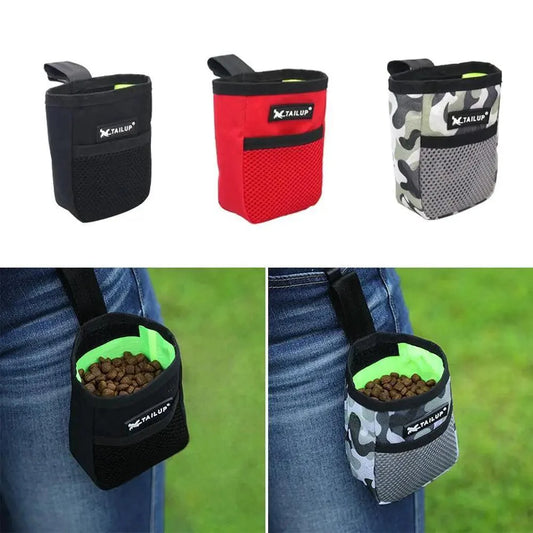 Dog Treat Pouch Waist Bag Portable Training Snack Bag