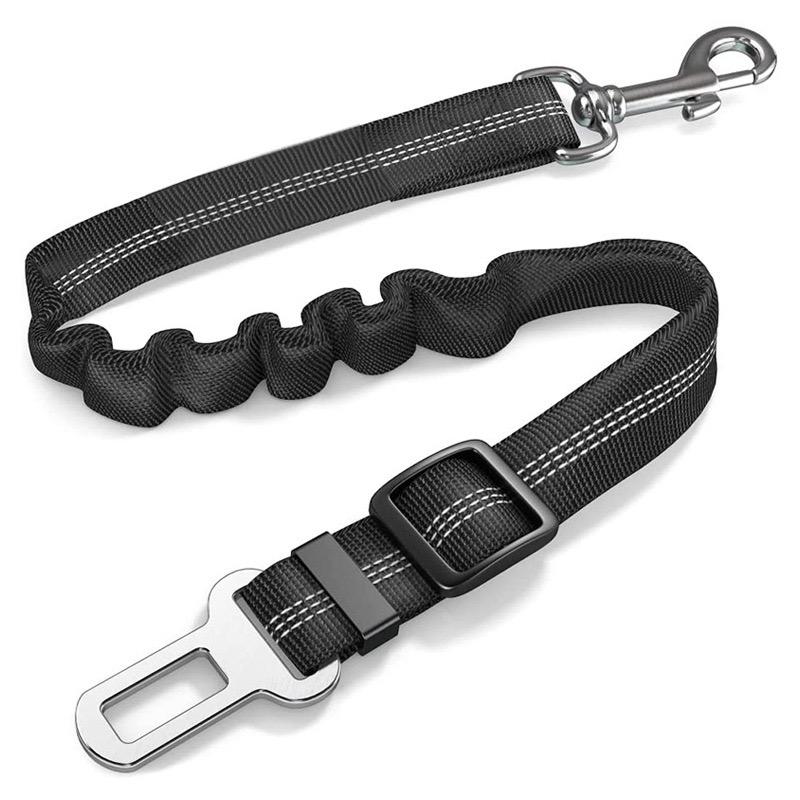 Durable adjustable pet car seat belt for secure travel with your cat in the car
