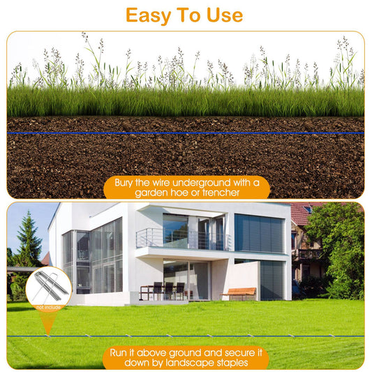 656 Feet 0.43in Dog Fence Wire Copper Boundary Wire for