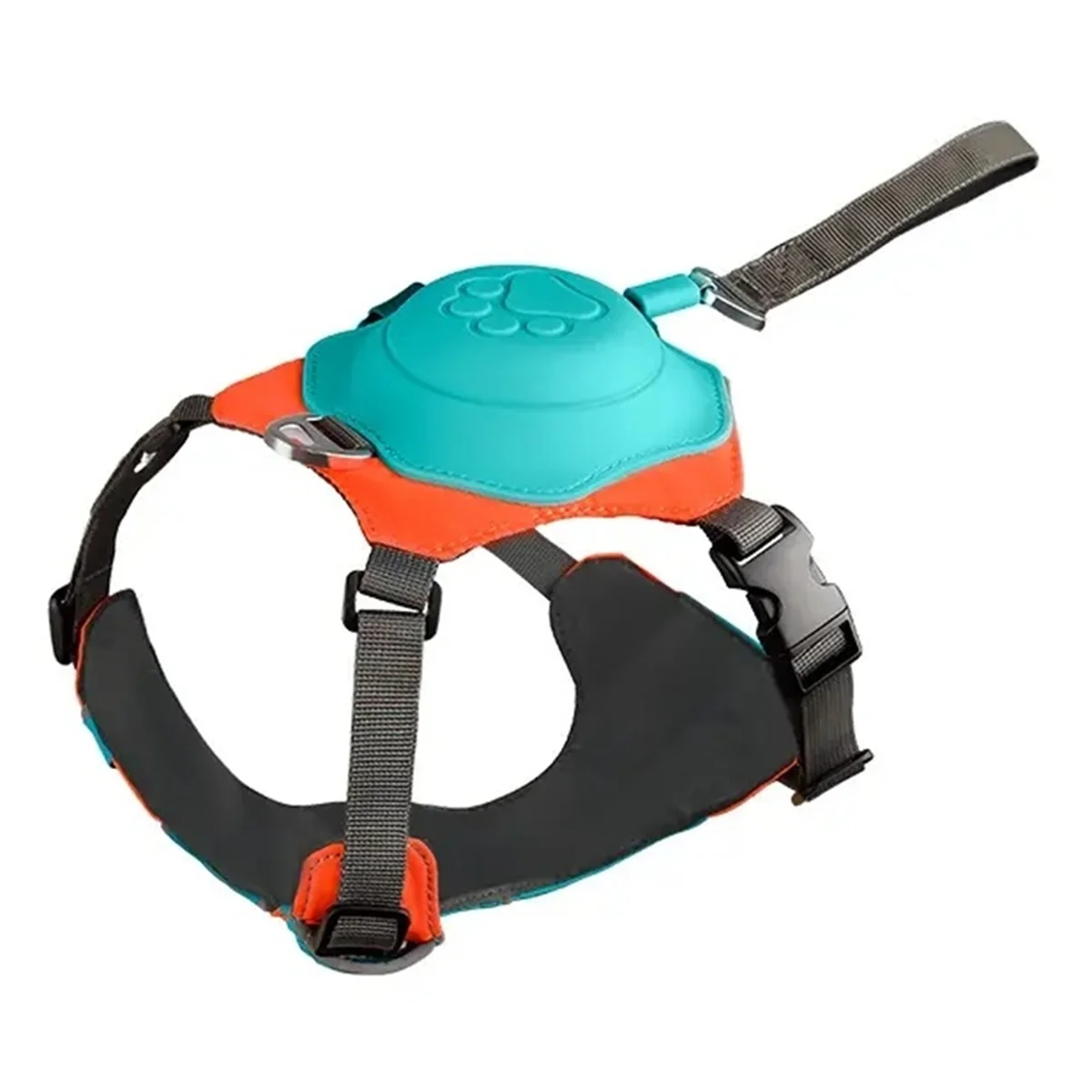 AA05 2-In-1 No Pull Dog Harness with Retractable Leash,Automatic Anti Burst Impact Function,Adjustable Breathable Dog Vest,XS