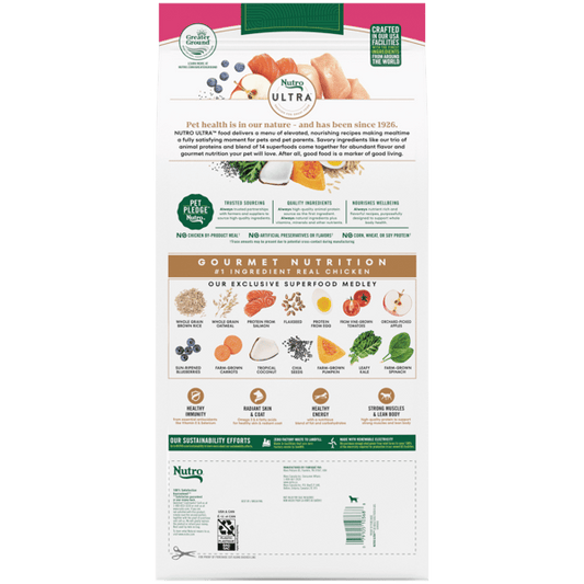 Nutro Dry Ultra Small Breed Adult (3.5lb) - Dry Dog Food - The Family Pet