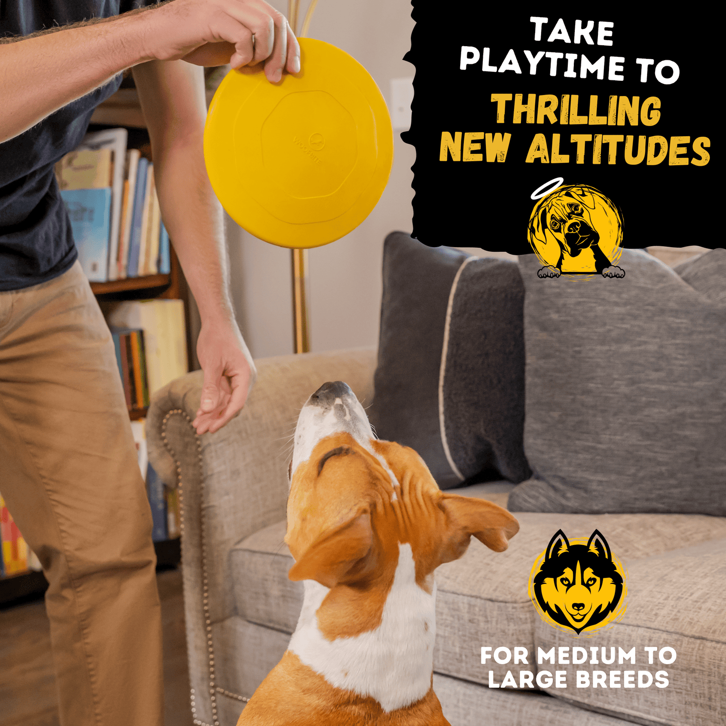 Monster K9 Air Disc Dog Toy ๐ฅ