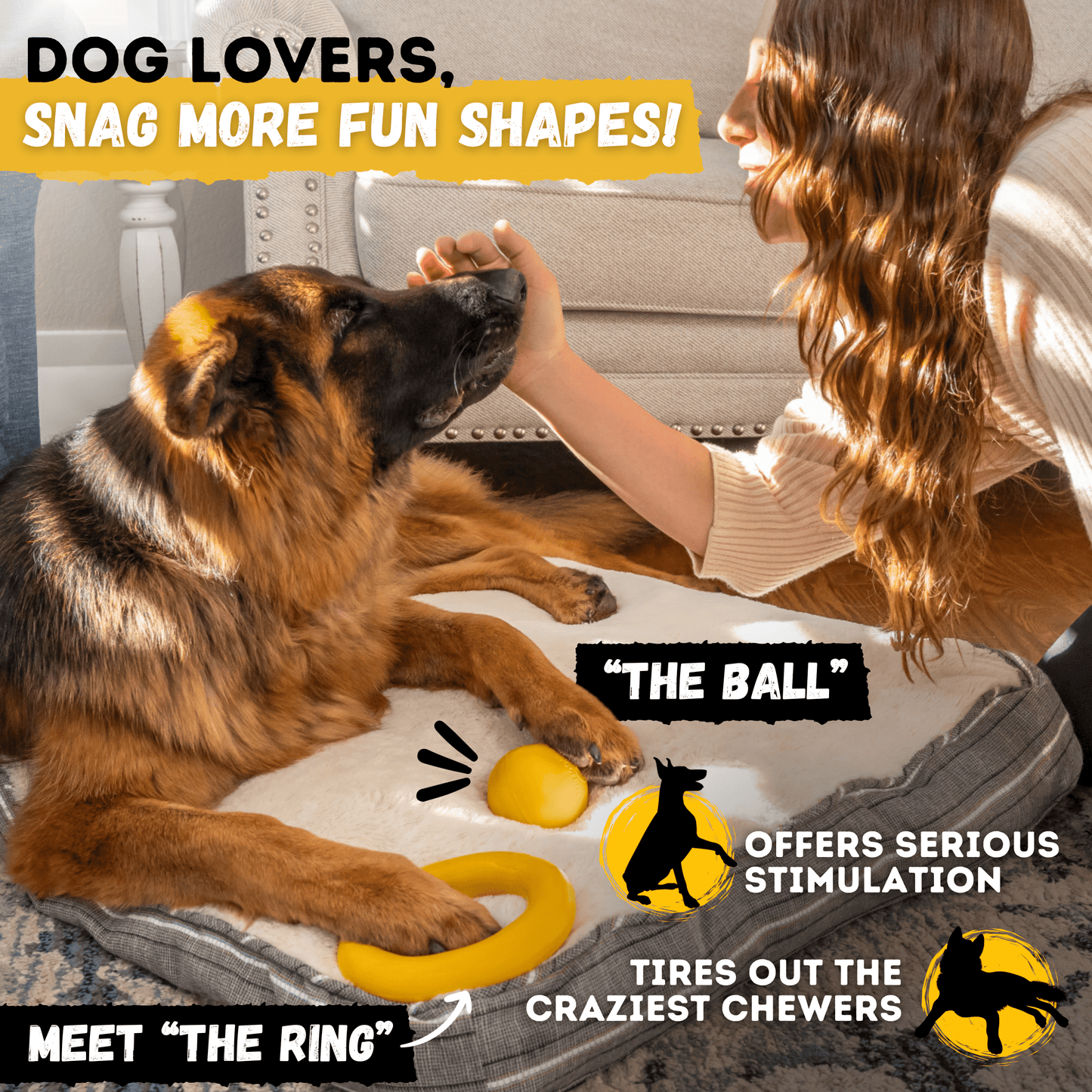 Monster K9 Air Disc Dog Toy ๐ฅ