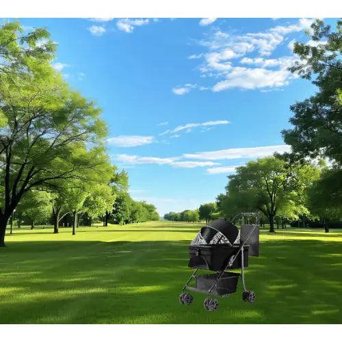 All-In-One Pet Travel Stroller And Carrier ๐