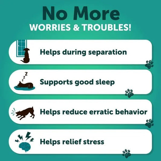 Anxiety Relief Treats Supplements - Purrfect Pet Kingdom