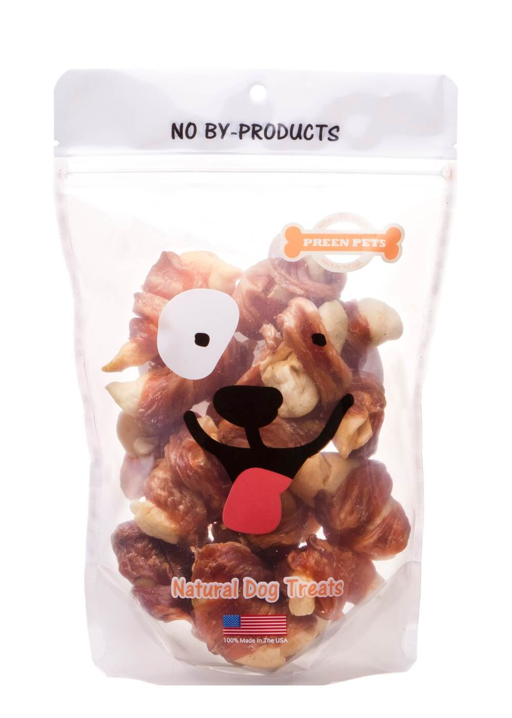 Dog Treats Pork Apple Twist 4 Oz Natural ๐ท