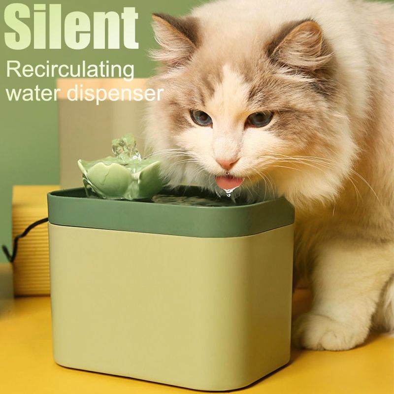 Purrfect Pet Kingdom 1.5L Automatic Cat Waterer - Portable, Anti-Dry Purrfect Pet Kingdom