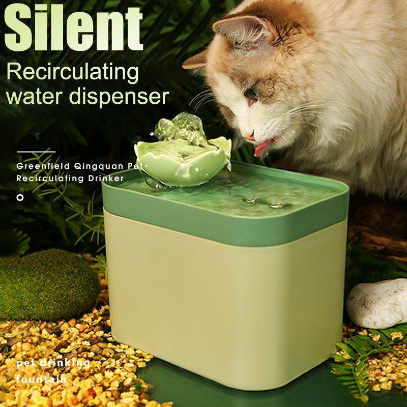 Purrfect Pet Kingdom 1.5L Automatic Cat Waterer - Portable, Anti-Dry Purrfect Pet Kingdom