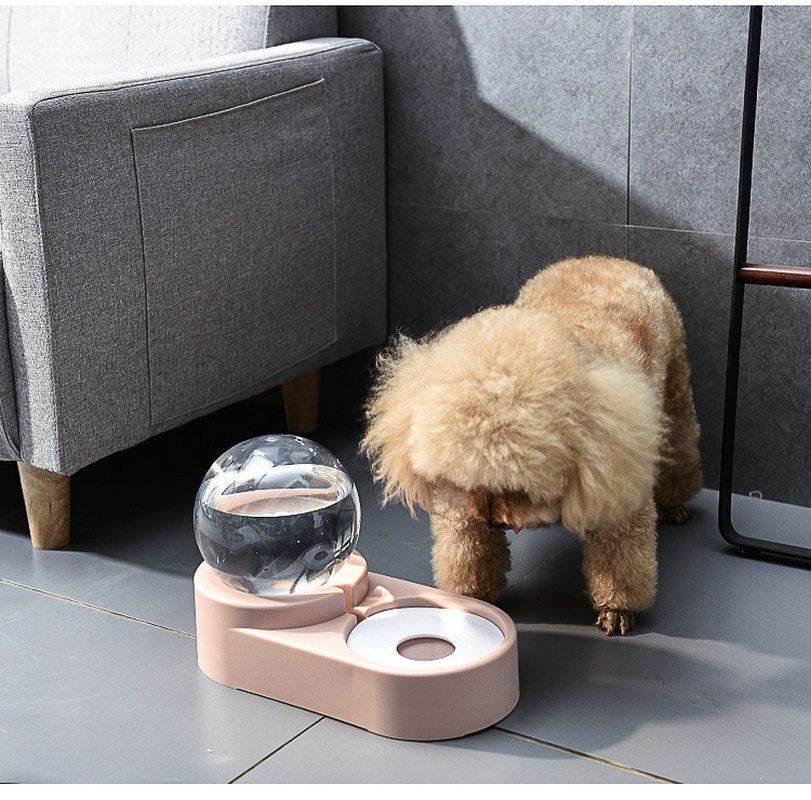 Purrfect Pet Kingdom Automatic Pet Drinking Fountain & Feeder Purrfect Pet Kingdom