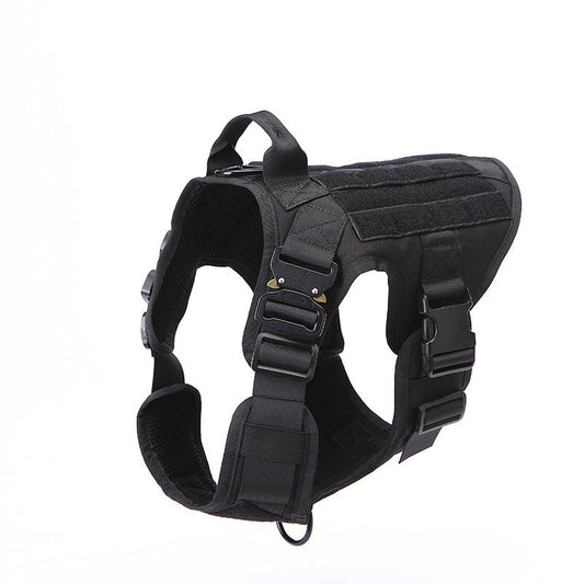 Tactical Dog Clothes Quick Disassembly Dog Vest Outdoor Pet - detail view