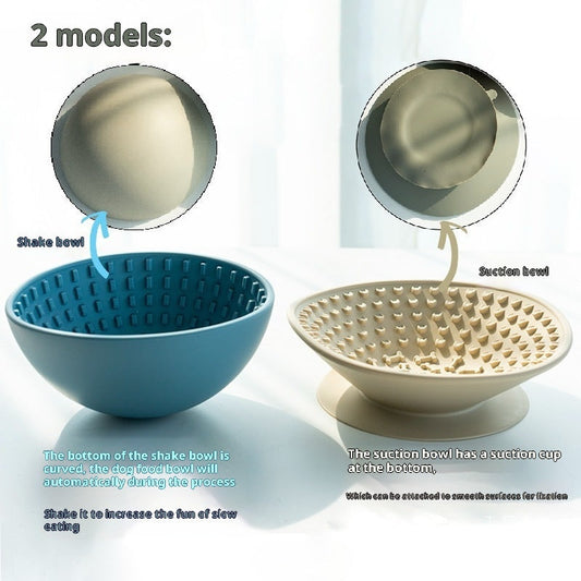 Dog Slow Feeder Bowl Silicone Lick Mat Toy