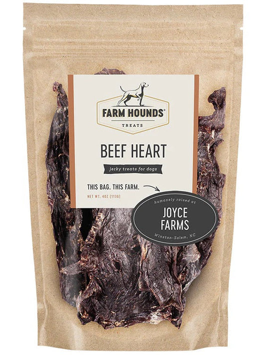 Farm Hounds Beef Heart (4oz) - Farm Hounds Dog Treats - The Family Pet