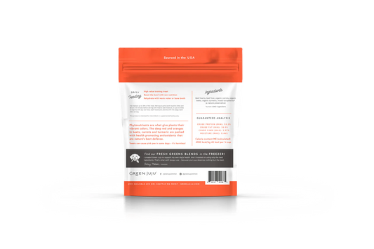 Green Juju Freeze Dried Beef Red Whole Food Bites (7.5OZ)