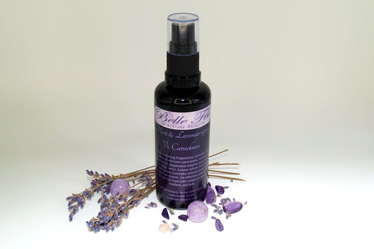 Mint & Lavender Vs. Carsickness Spray - WooF WooF MeoW MeoW