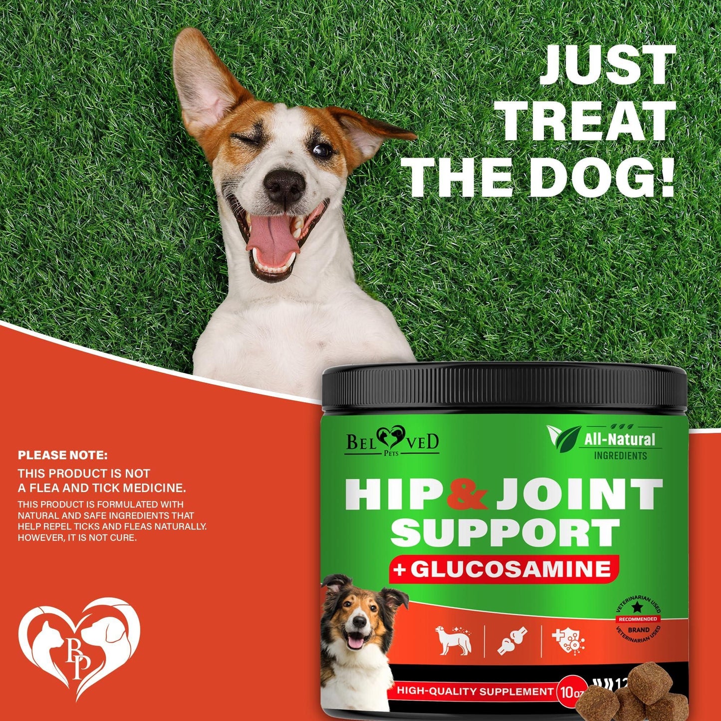 Purrfect Pet Kingdom Dog Hip and Joint Supplement Soft Chews Purrfect Pet Kingdom