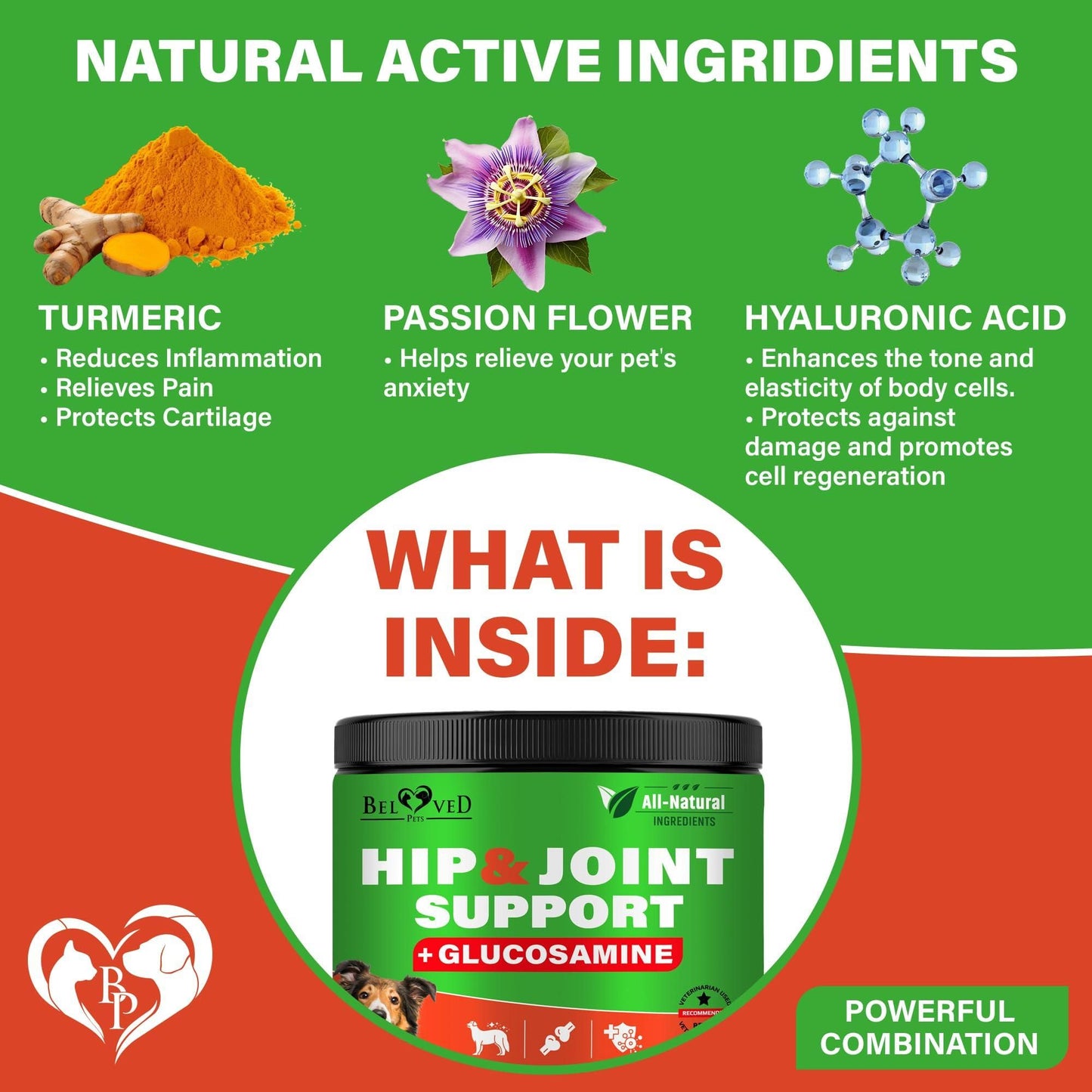 Purrfect Pet Kingdom Dog Hip and Joint Supplement Soft Chews Purrfect Pet Kingdom