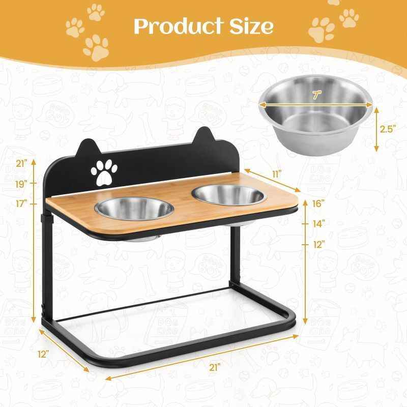 Purrfect Pet Kingdom Best Elevated Food Bowls for Pets Purrfect Pet Kingdom