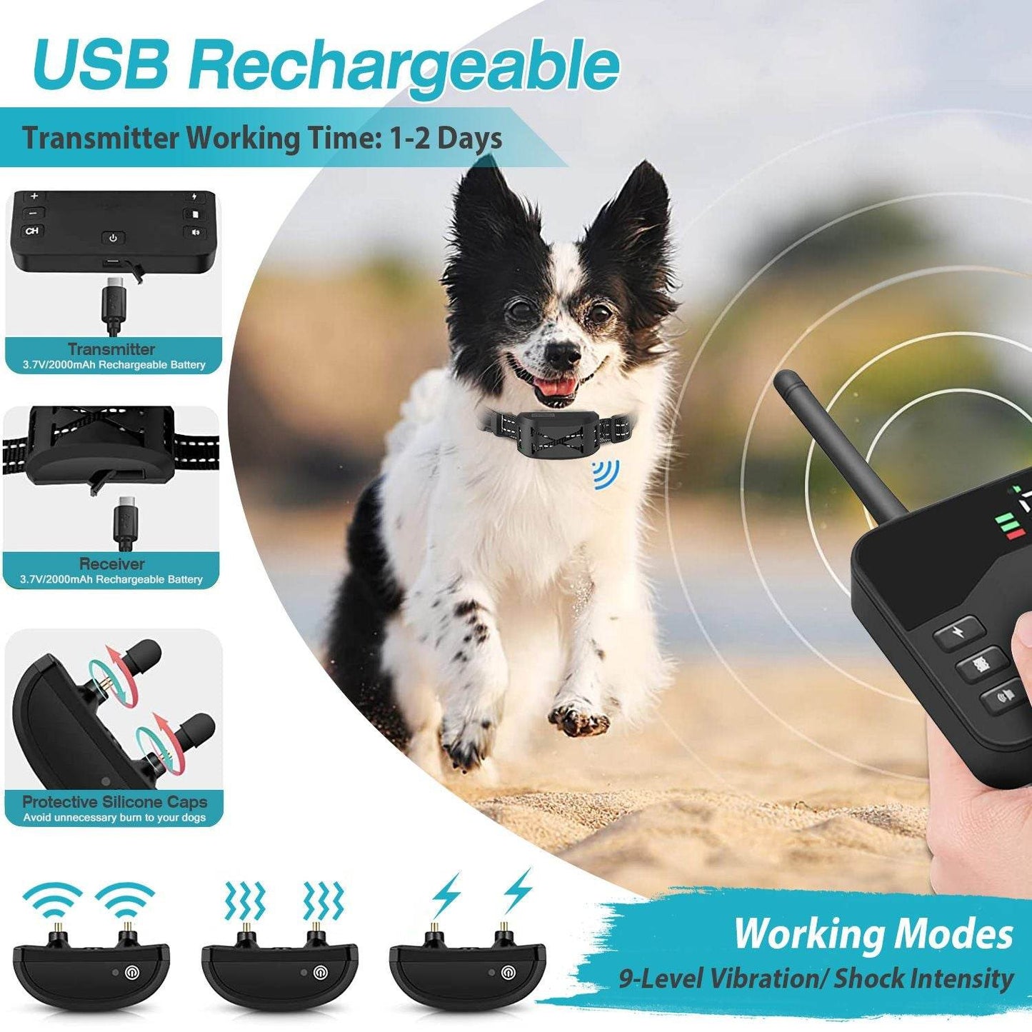 Purrfect Pet Kingdom Best Invisible Fence for Dogs Wireless Purrfect Pet Kingdom