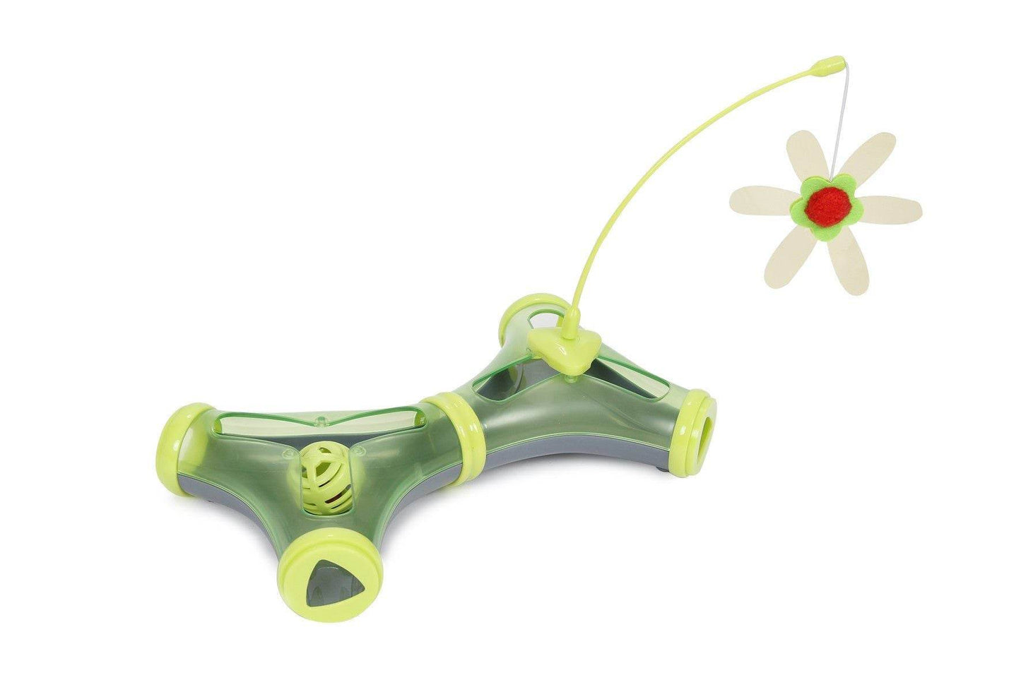 Purrfect Pet Kingdom interactive puzzle toy with flower and ball elements, best puzzle toy for kittens