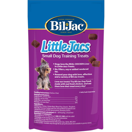 Bil - Jacs Little Jack Soft Training Dog Treats (4oz) - Soft Dog Treats - The Family Pet