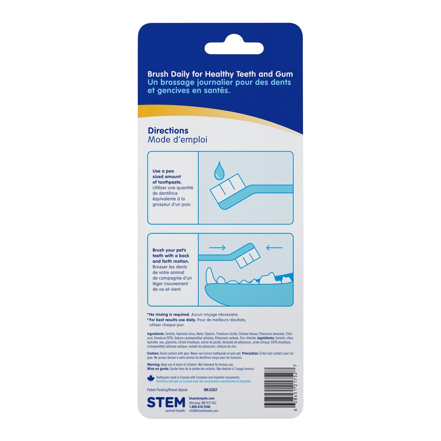 Bluestem Coactiv+ Oral Dental Kit For Dogs And Cats ? Toothp