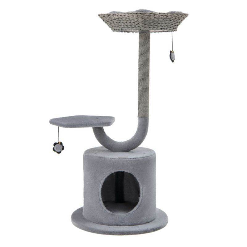 Purrfect Pet Kingdom Cat Tower for Large Cats - Cozy & Sturdy Purrfect Pet Kingdom