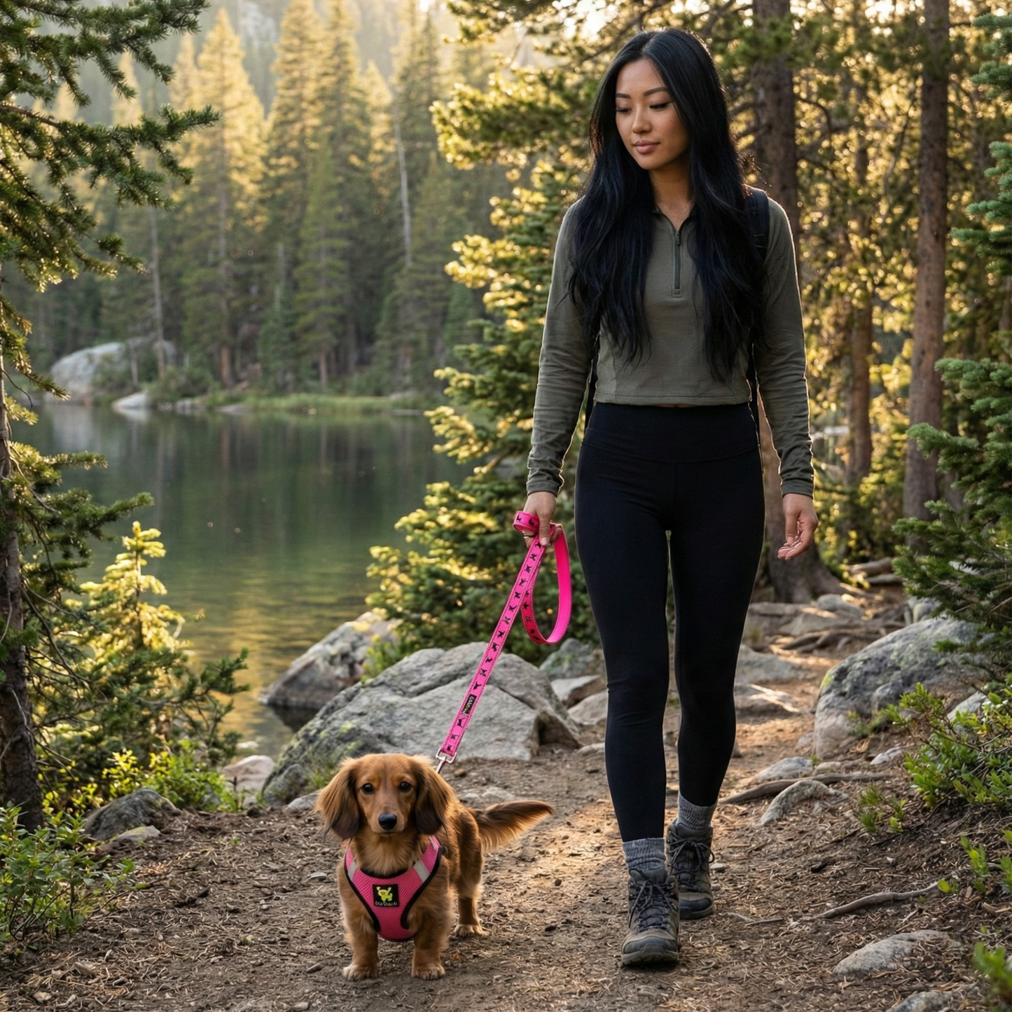 Dog Harness EcoBark Step In Harness XXXS to Small Breeds- - gallery product image for dog harness