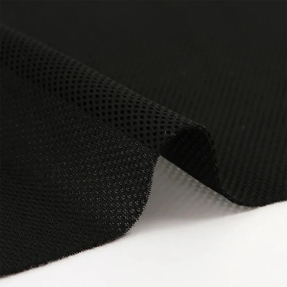 155CM Wide Air Spacer Mesh Fabric Three-Dimensional Carbon Fiber PET Heavy Seat Cover Soft Thicken Breathable Sports Shoes Wears