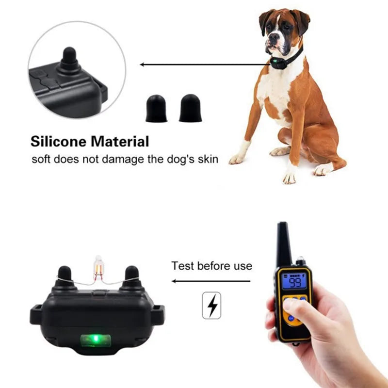 800m Digital Dog Training Collar - Premium LCD Control System ๐ฑ